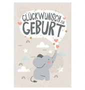 Gl&uuml;ckwunschkarten 31-1882 11,5x17cm 115mm x 170mm (BxH) Gl&uuml;ckwunsch mehrfarbig