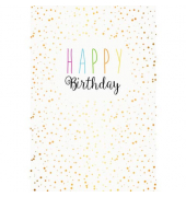 Geburtstagskarten 51-8266 11,5x17cm 115mm x 170mm (BxH) Happy Birthday mehrfarbig