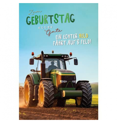 Geburtstagskarten 51-10657 11,5x17cm 115mm x 170mm (BxH) bunt