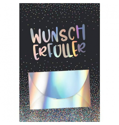 Gl&uuml;ckwunschkarten 41-2780 11,5x17cm 115mm x 170mm (BxH) Wunscherf&uuml;ller mehrfarbig