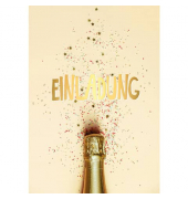 Einladungskarten 41-2887 Schriftzug Einladung