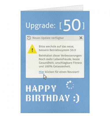 Geburtstagskarten 52-50350