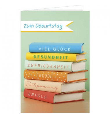 Geburtstagskarten 51-12898 bunt
