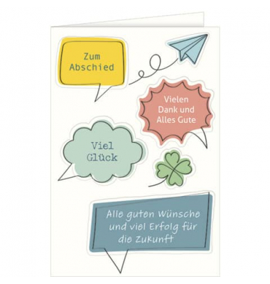 Glückwunschkarten 41-18080