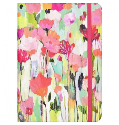 Notizbuch 340986, bunt, 13x18cm, liniert, 120g, 80 Blatt / 160 Seiten