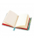 Notizbuch FTNB313, FLAME TREE, bunt, A5, liniert, 80g, 88 Blatt / 176 Seiten