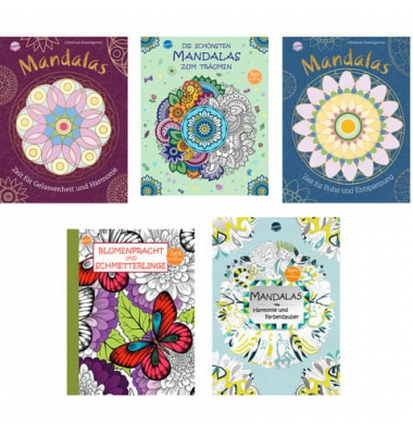 Malbuch Mandalas auch für Erwachsene