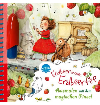 Malbuch Ausmalen m.d.magischen Pinsel