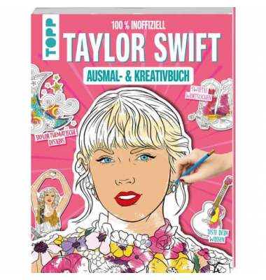 Ausmal-und Kreativbuch Taylor Swift