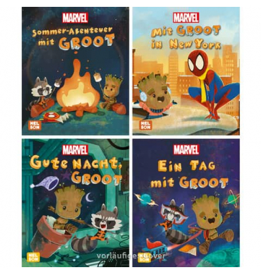 Bilderbuch Marvel Guardians 1-4