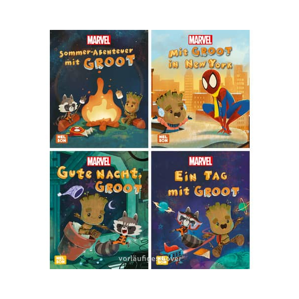 24 Stück Carlsen Bilderbuch Marvel Guardians 1-4 9783845125589 CARLSEN