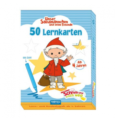 Lernspiel Karten Sandmännchen
