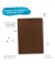 Adressbuch Soft A5 braun