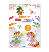 Malbuch Bunter Blätterspaß Feen