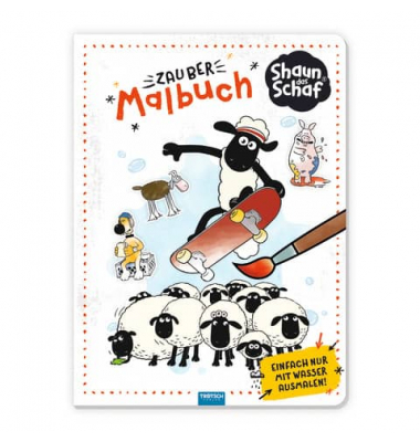 Zaubermalbuch 16 Seiten Shaun