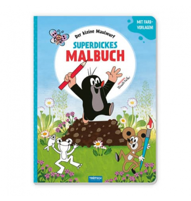 Malbuch superdick Maulwurf