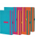 Notizbuch SO25, bunt, A5, liniert, 80g, 96 Blatt / 192 Seiten