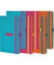 Notizbuch SO25, bunt, A5, liniert, 80g, 96 Blatt / 192 Seiten