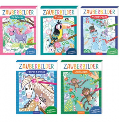 Malbuch Zauberbilder