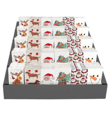 Taschentuch sortiert Funny Xmas