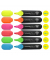 Textmarker 50-399476, farbig sortiert, 1-5mm Keilspitze