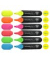 Textmarker 50-399476, Etui, farbig sortiert (gelb/orange/pink/rot/gr&uuml;n/blau), 1-5mm Keilspitze