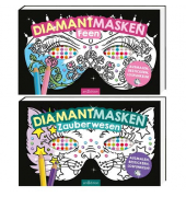 Malblock Diamantmasken sortiert