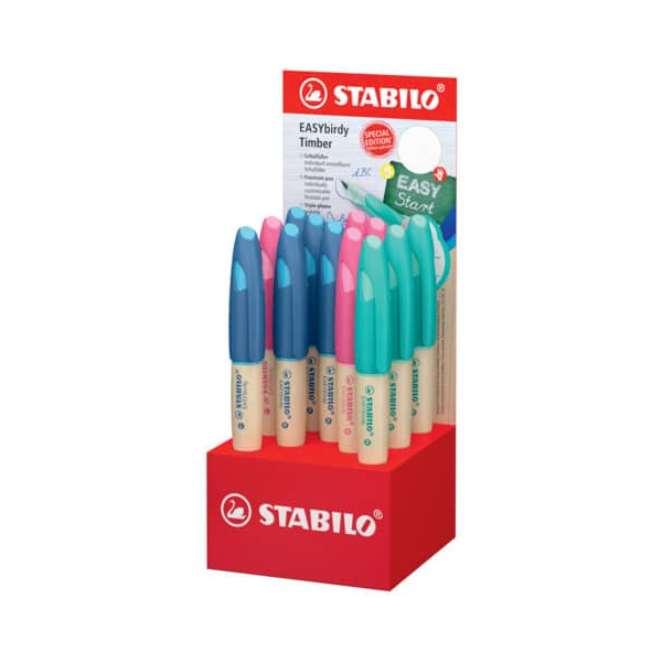 12 Stück Stabilo Füller Patrone A EASYbirdy Timber sort.  Stabilo