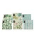 Motivservietten Avantgarde 1180-25359, farbig sortiert / Jade, 3-lagig, 33x33cm