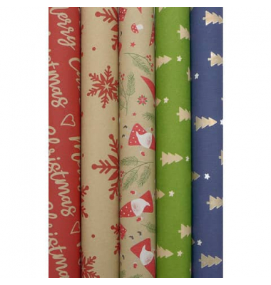 Geschenkpapier 1430-24361/PBS, sortiert