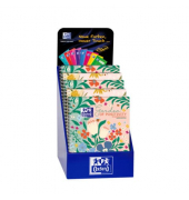 Collegeblock 400184609, liniert / liniert, A4, bunt sortiert, 80 Blatt