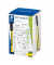 Fineliner Noris writing pen, 307-9 CT50, blau (Schreibfarbe: schwarz), 0,6mm