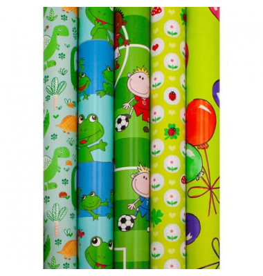 Geschenkpapier 1330-25364/PBS, sortiert