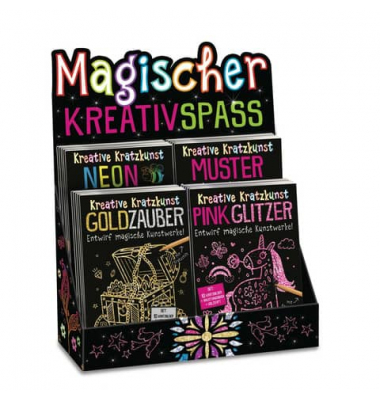 Beschäftigungsbuch Kratzkunst sortiert