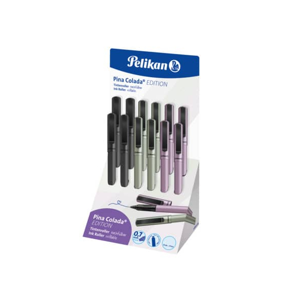 12 Stück Pelikan Tintenroller Pina Colada 0,7mm sortiert  Pelikan