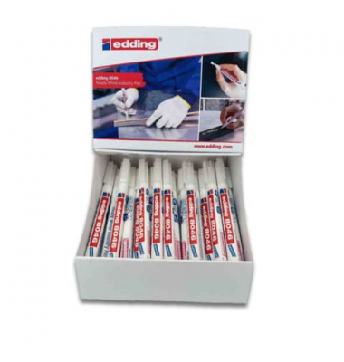 Permanentmarker Ready 8046, 52279, Display, wei&szlig;, 1-3mm Rundspitze