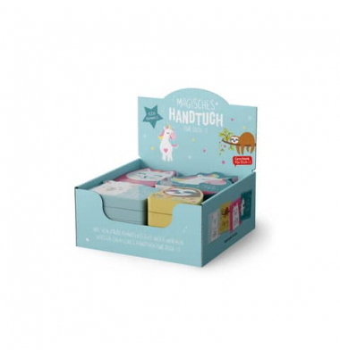 Badehandtuch 378580, Zoofreunde sortiert, 30x30cm(LxB)