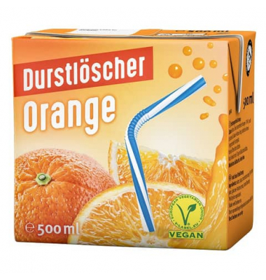 Orangensaft 14490, 12 x 0,5 l Tetrapack