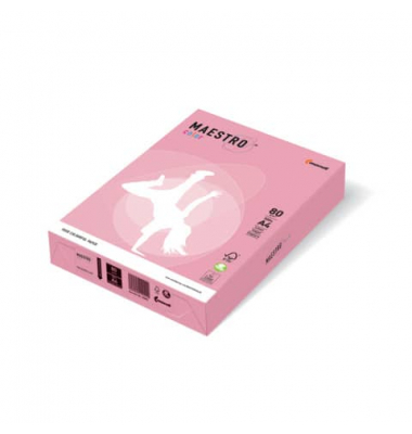 Kopierpapier Maestro Color 9417PI25AH80B rosa A5 80g