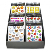 Sticker Relief sortiert