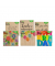 Motivserviette 33x33cm Nature sortiert