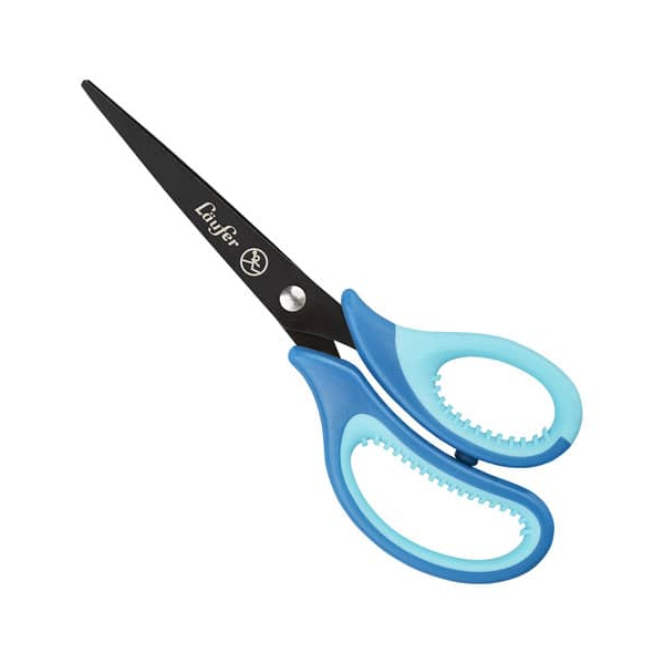 12 Stück Laeufer Bastelschere,, 15cm, dunkelblau 4006677872274 Laeufer