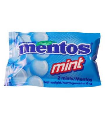 Kaubonbons Mints Duo 2 Drag&eacute;e
