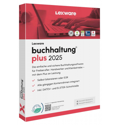 buchhaltung plus 2025 Software Vollversion (PKC)