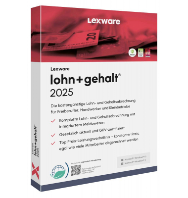 lohn+gehalt 2025 Software Vollversion (PKC) lohn+gehalt 2025 Software Vollversion (PKC)