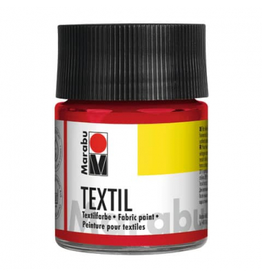 Textilfarbe  kirschrot