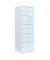 Schließfachschrank signalweiß 520527, 10 Schließfächer 60,0 x 50,0 x 180,0 cm