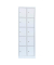 Schließfachschrank signalweiß 520527, 10 Schließfächer 60,0 x 50,0 x 180,0 cm
