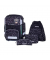 Schultaschenset Dark Hunter black grey