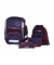 Schultaschenset Ninja Revenge black red